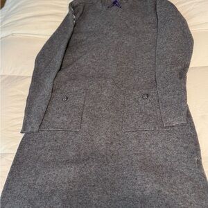 NWOT Seraphine gray sweater dress